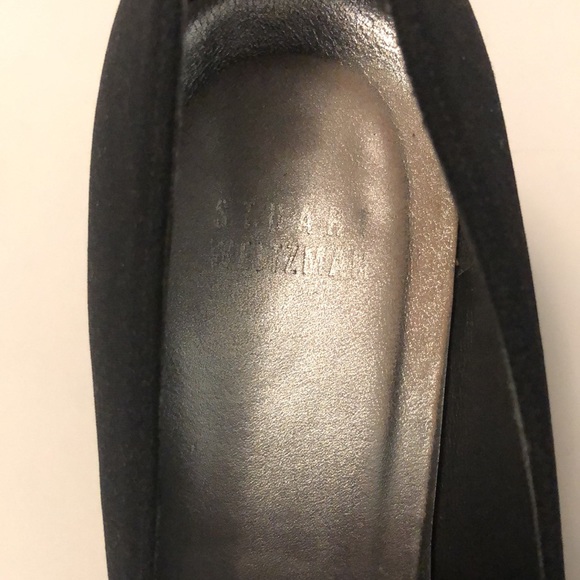 Vintage Women’s Stuart Weitzman Narrow Black Pumps 9.5N - Picture 7 of 13